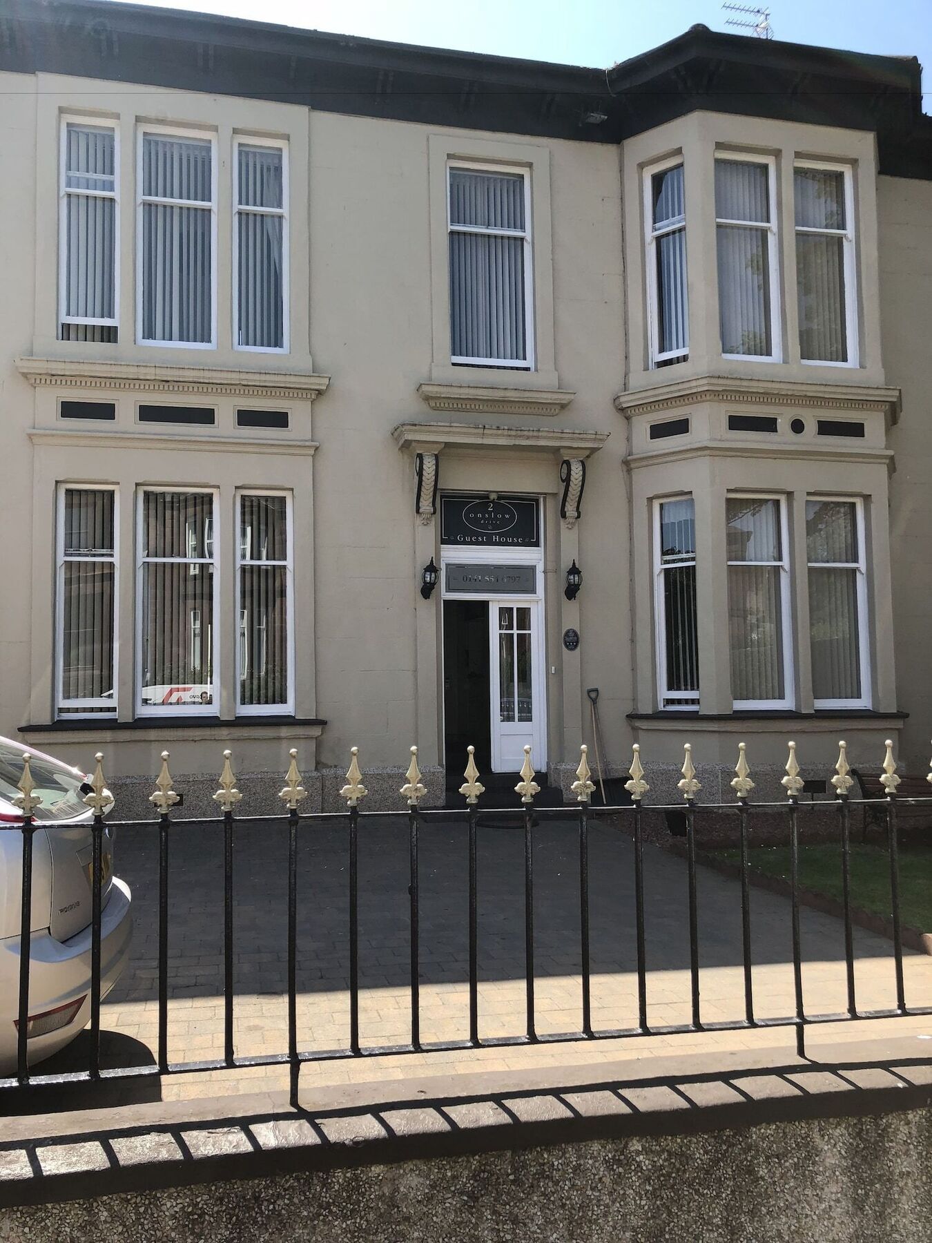 Onslow Guest House Glasgow Esterno foto
